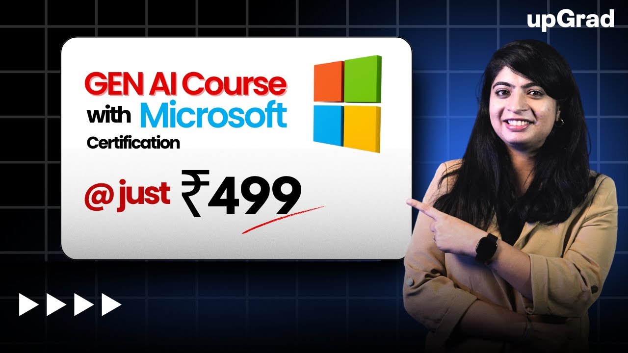 Best Generative AI Course 2025 | Gen AI Certification for Just ₹499 | Gen AI Course with Certificate