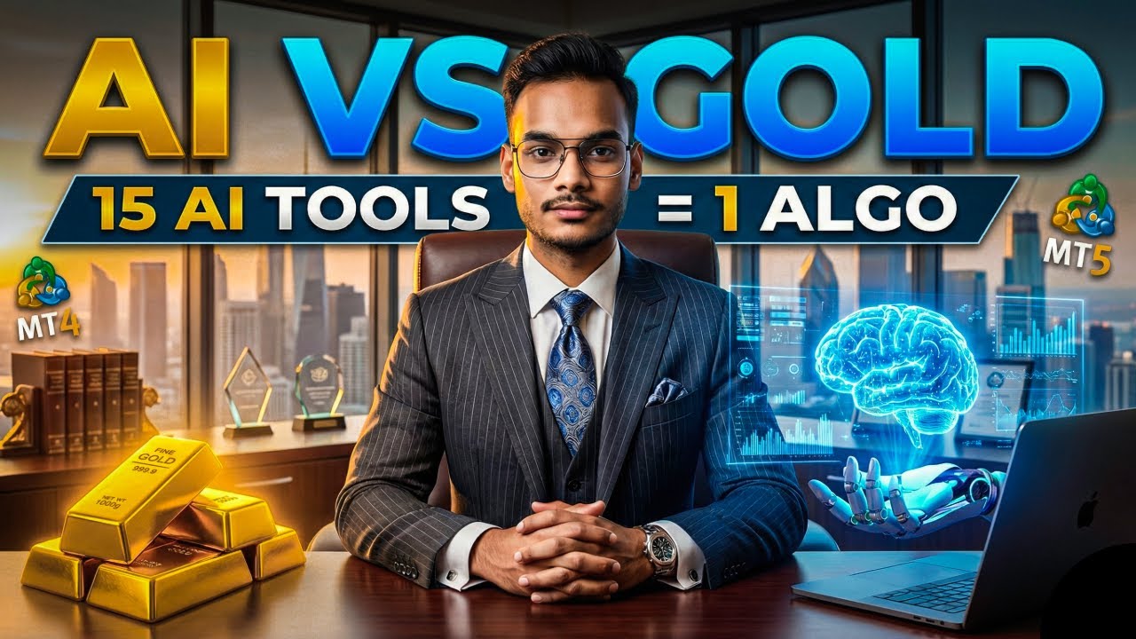 AI vs Gold: Can 15 AI Tools Really Build One Trading Algorithm?