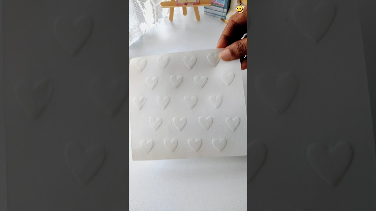How to make an embossed card without any machine  #diy #craft