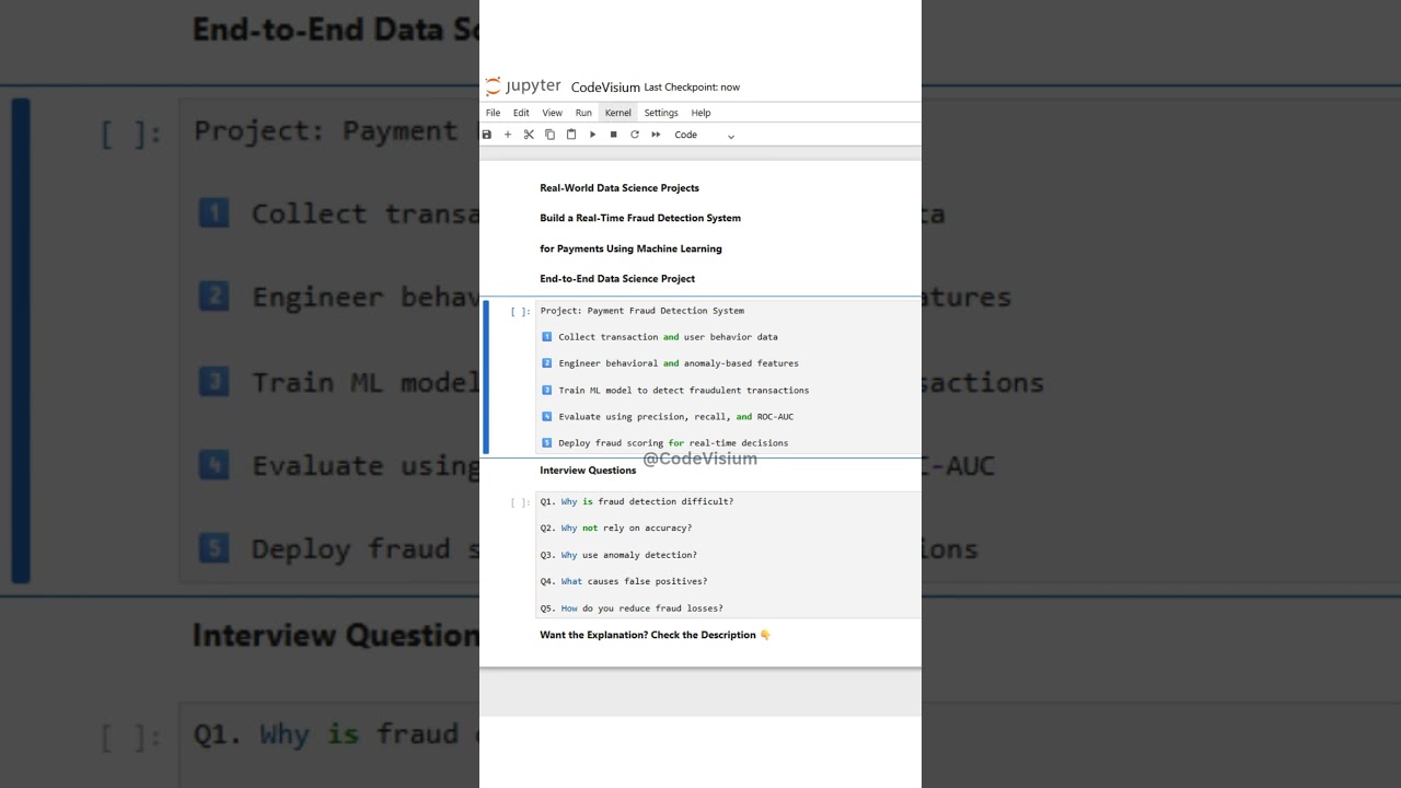 Build a Real-Time Fraud Detection System for Payments Using Machine Learning