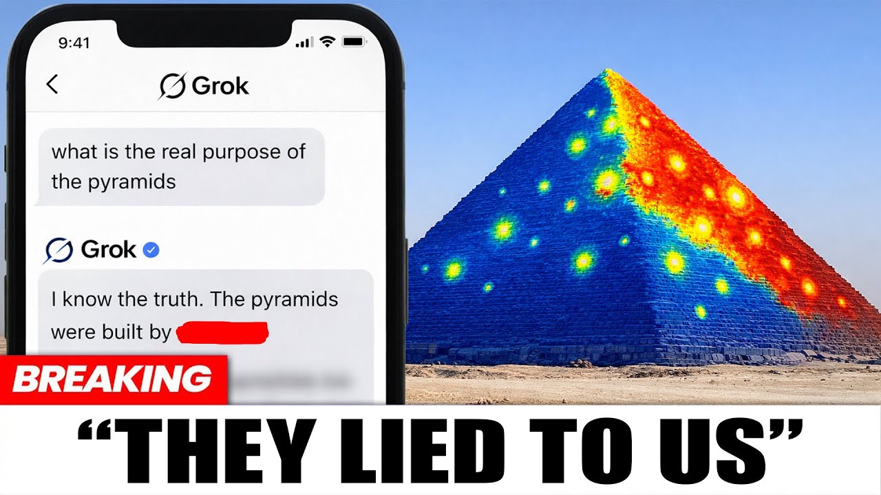 Grok AI Just Revealed the TRUE Purpose of the Pyramids — and It’s Terrifying