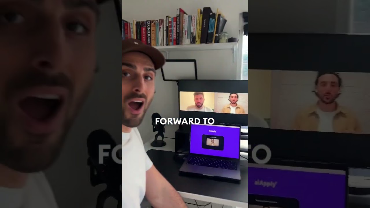 AI Clone Taking a Job Interview