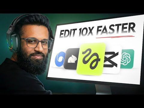 AI Video Editing Masterclass | Edit Videos 10x Faster Using AI Tools