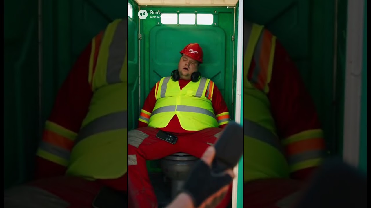 Asphalt guy detector | Tools for Fools 🧰 not Milwaukee Tools AI parody and slip. #shorts