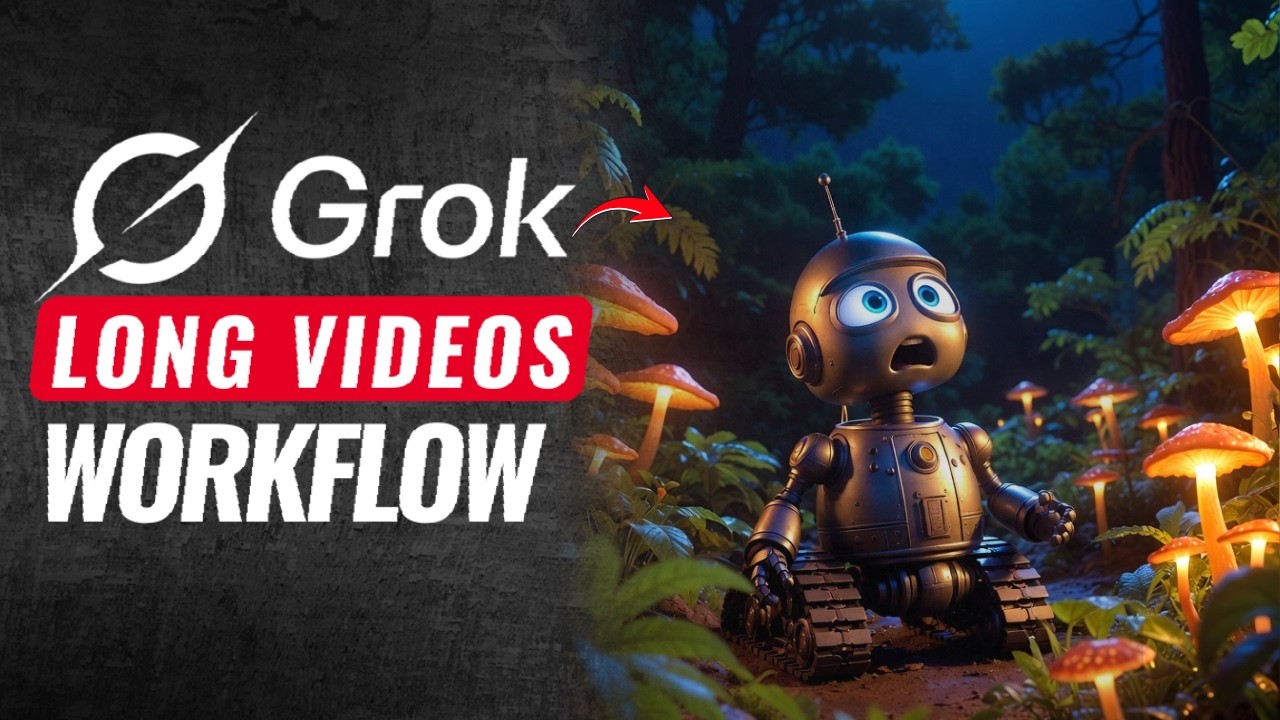How I Made a Long YouTube Video Using Only Free Grok Video Generator (Full Workflow) | AI Grok VIdeo
