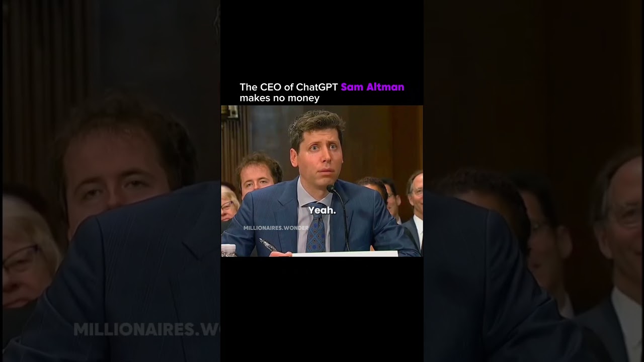 Sam Altman Salary Revealed: Why the OpenAI CEO Makes Almost Nothing
