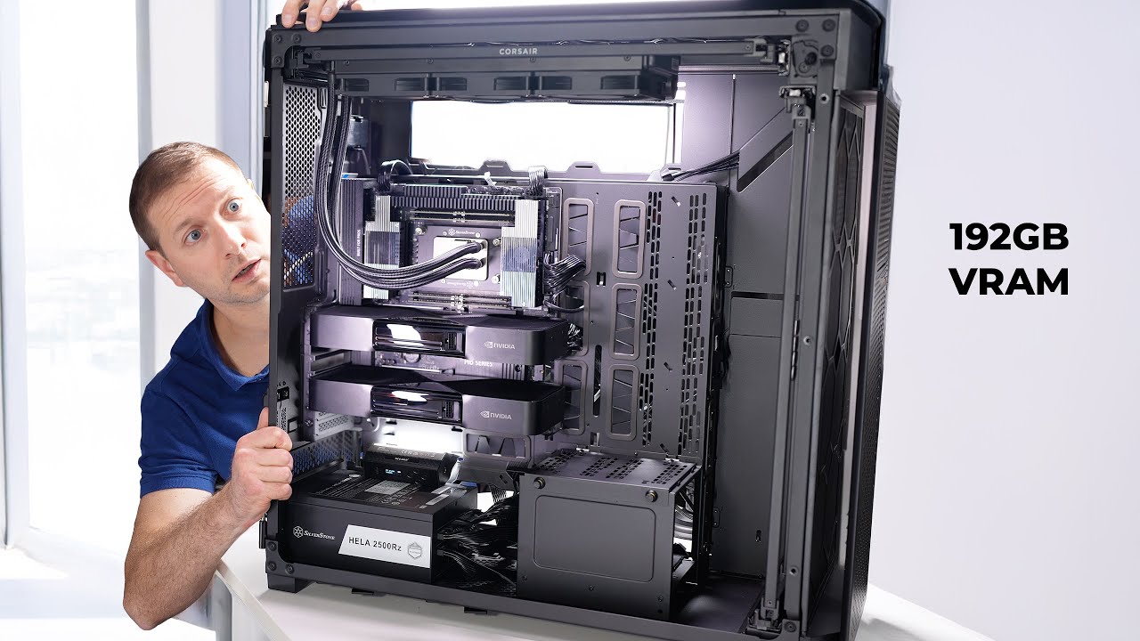 I built a 2500W LLM monster… it DESTROYS EVERYTHING