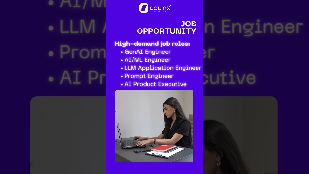 Build a High-Growth AI Career with Applied Generative AI | Eduinx Program Launch 🚀