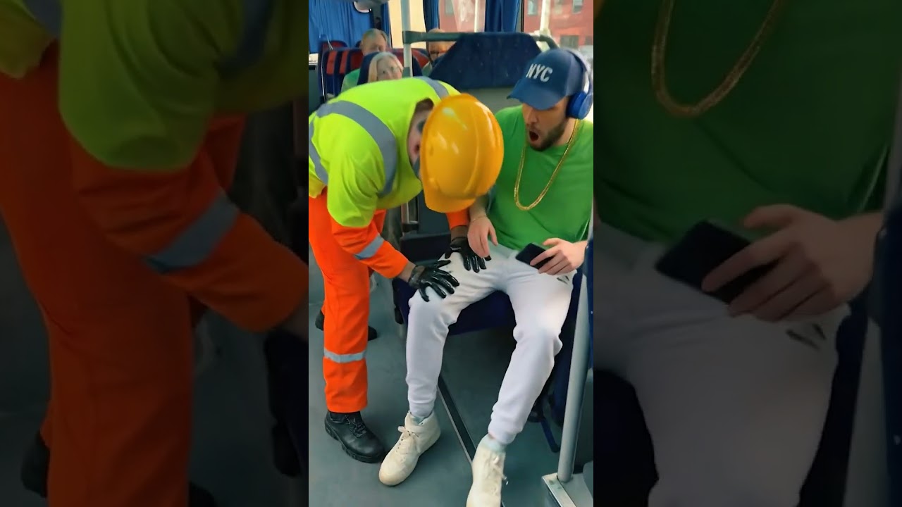 Rude Bus Rider Learns a Messy Lesson! (AI)
