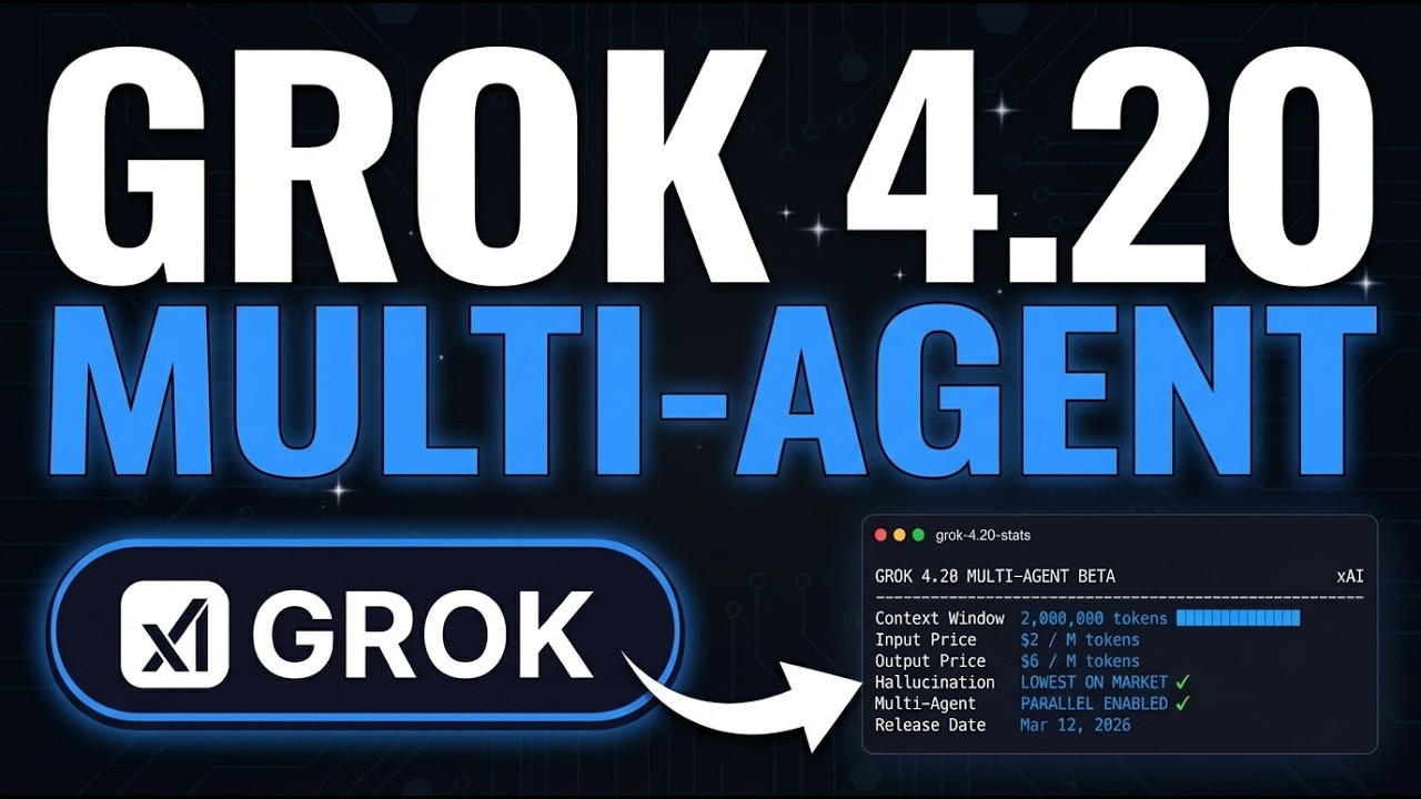 xAI IS COOKING: Grok 4.20 Just Dropped (2 Million Context Window)