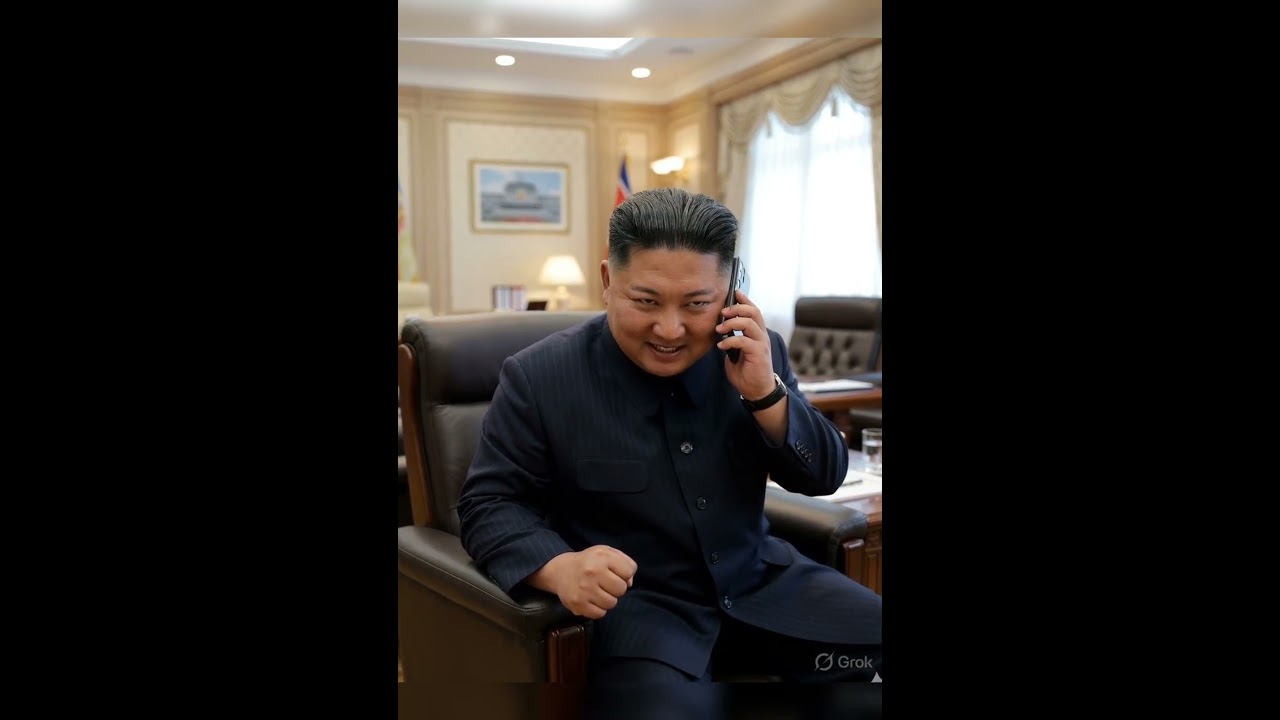 funny political parody 😂 | Kim Jong per water balloon aaya america ke taraf se Trump katre me #ai