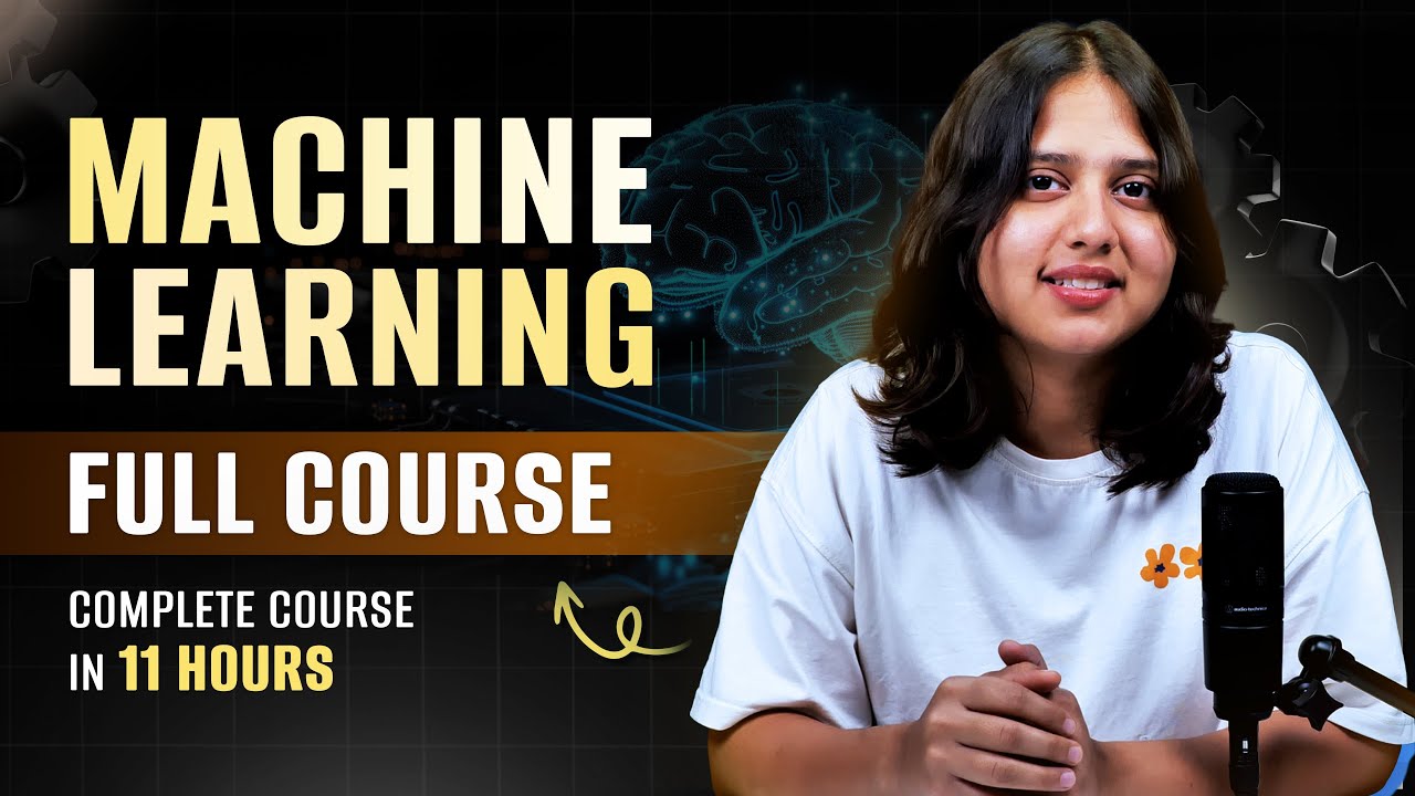 Machine Learning Full Course FREE (2026) | Machine Learning Course For Beginners | Intellipaat