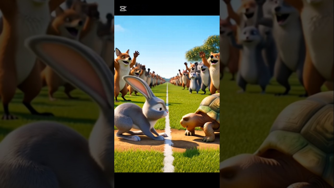 Slow but study wins the race।।story।। Viral ai video।। #viralstory