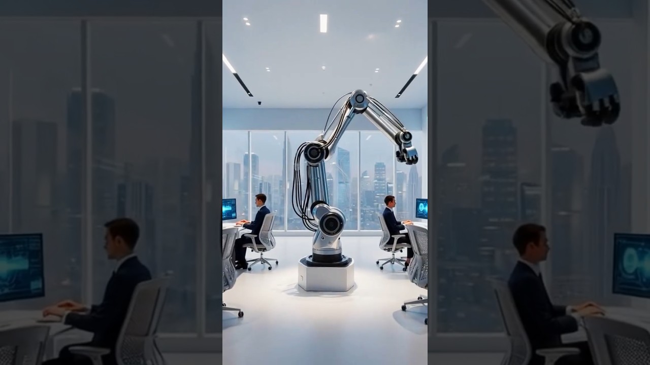 Inside a Next-Gen AI Tech Lab 😱 | Robotics in Action  #Innovation #TechLab