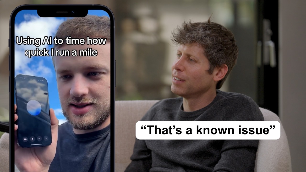 OpenAI CEO Reacts to Viral ChatGPT Video