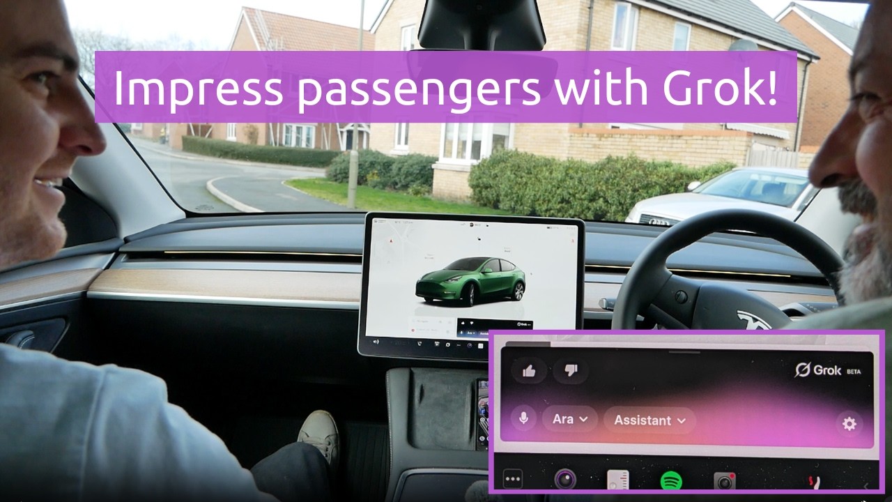 How to impress your passengers with Grok in your Tesla