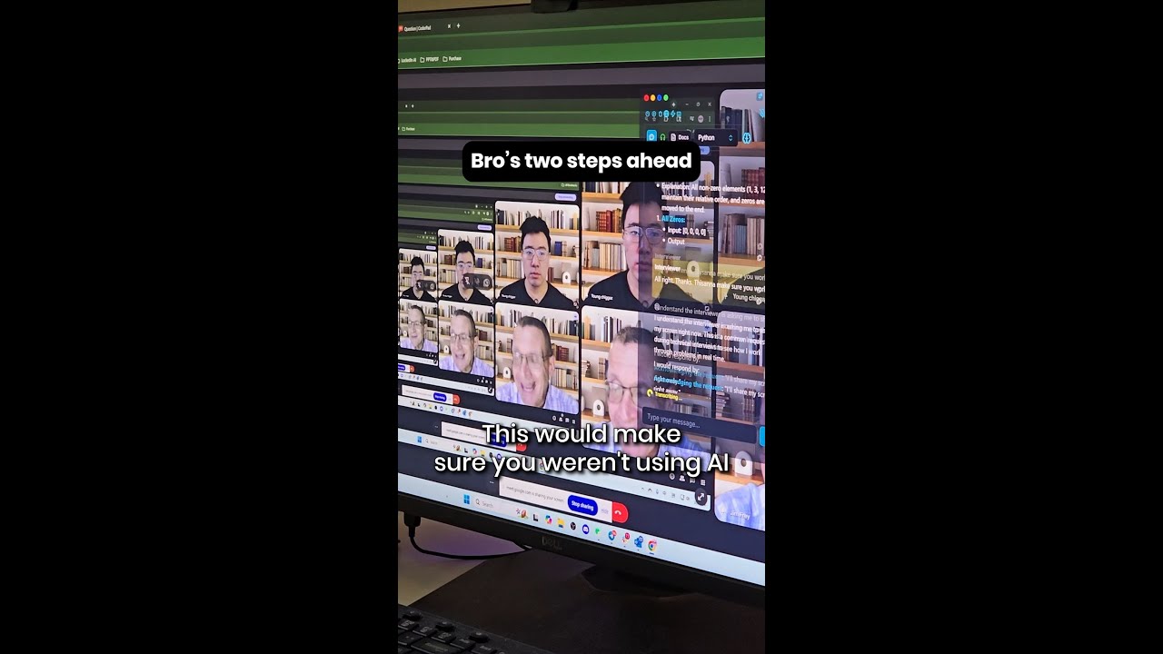 The only AI interview tool that’s ACTUALLY fully hidden from screenshares #shorts #jobinterviewtips