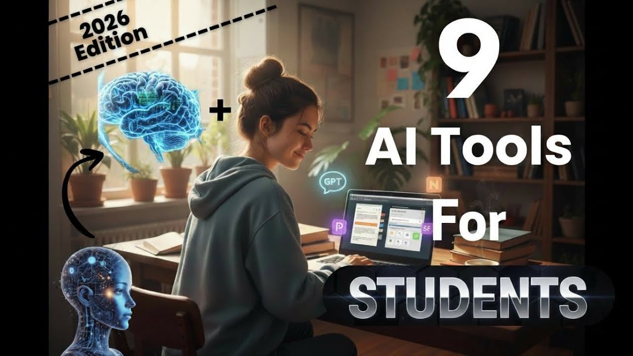 Best 9 AI Tools for Students !! – 2026 Edition