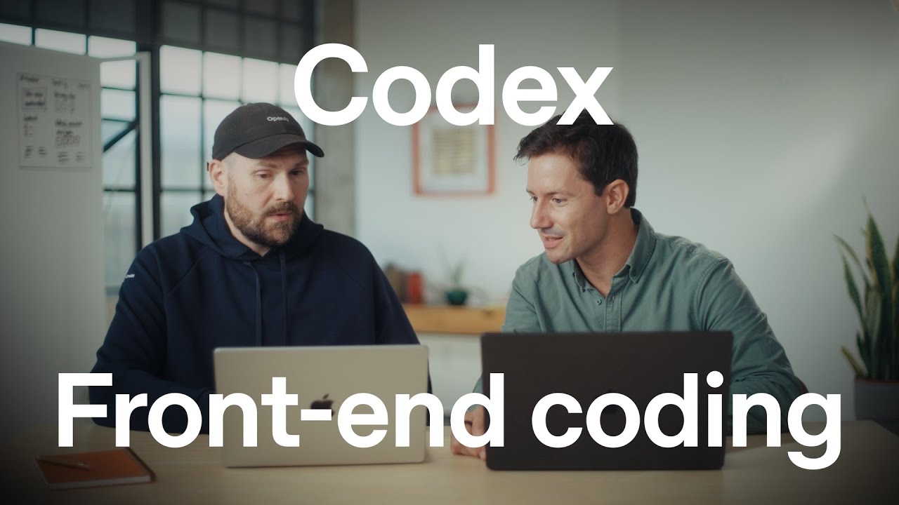 Build beautiful frontends with OpenAI Codex