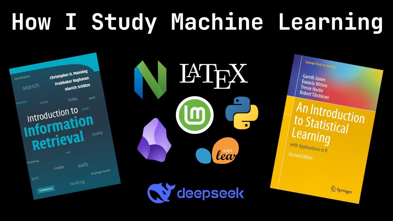 How I Study Machine Learning (software + Workflow)