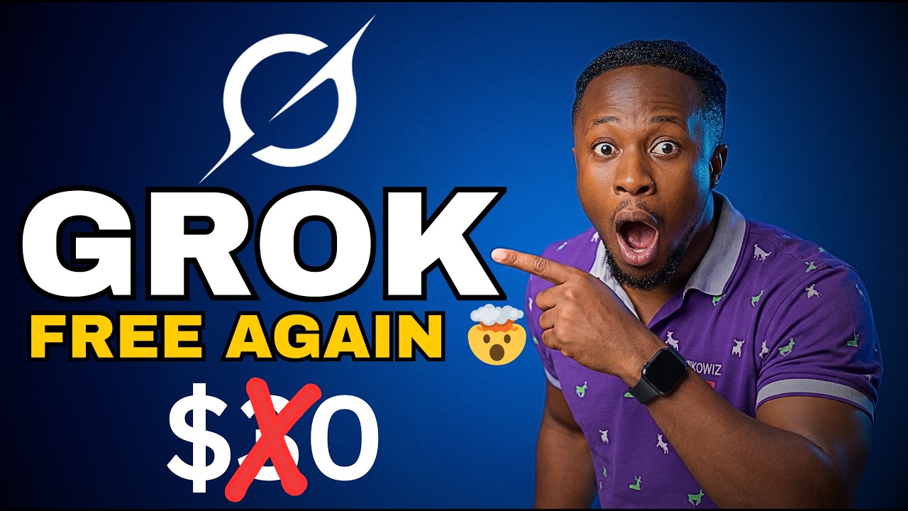 How to Use Grok AI FREE Again (Unlimited Access, No Paywall)