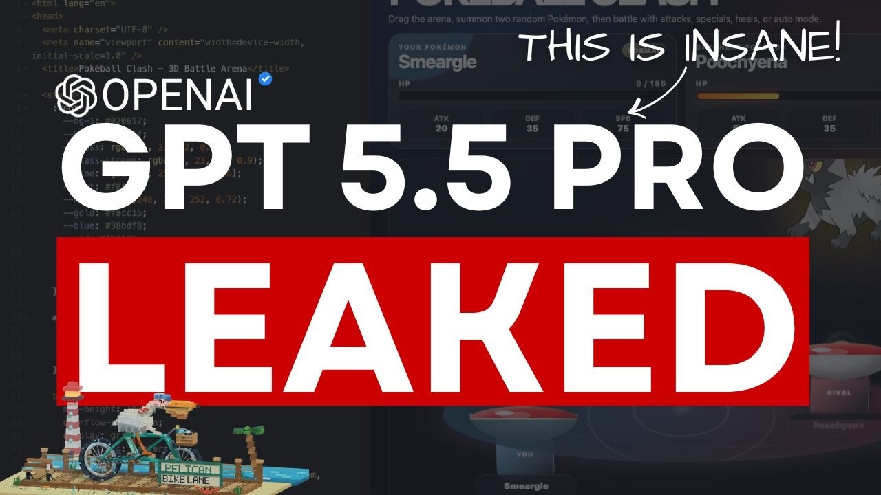 GPT 5.5 PRO (SPUD) LEAKED: OpenAI’s New Model BEATS Claude Opus 4.7!
