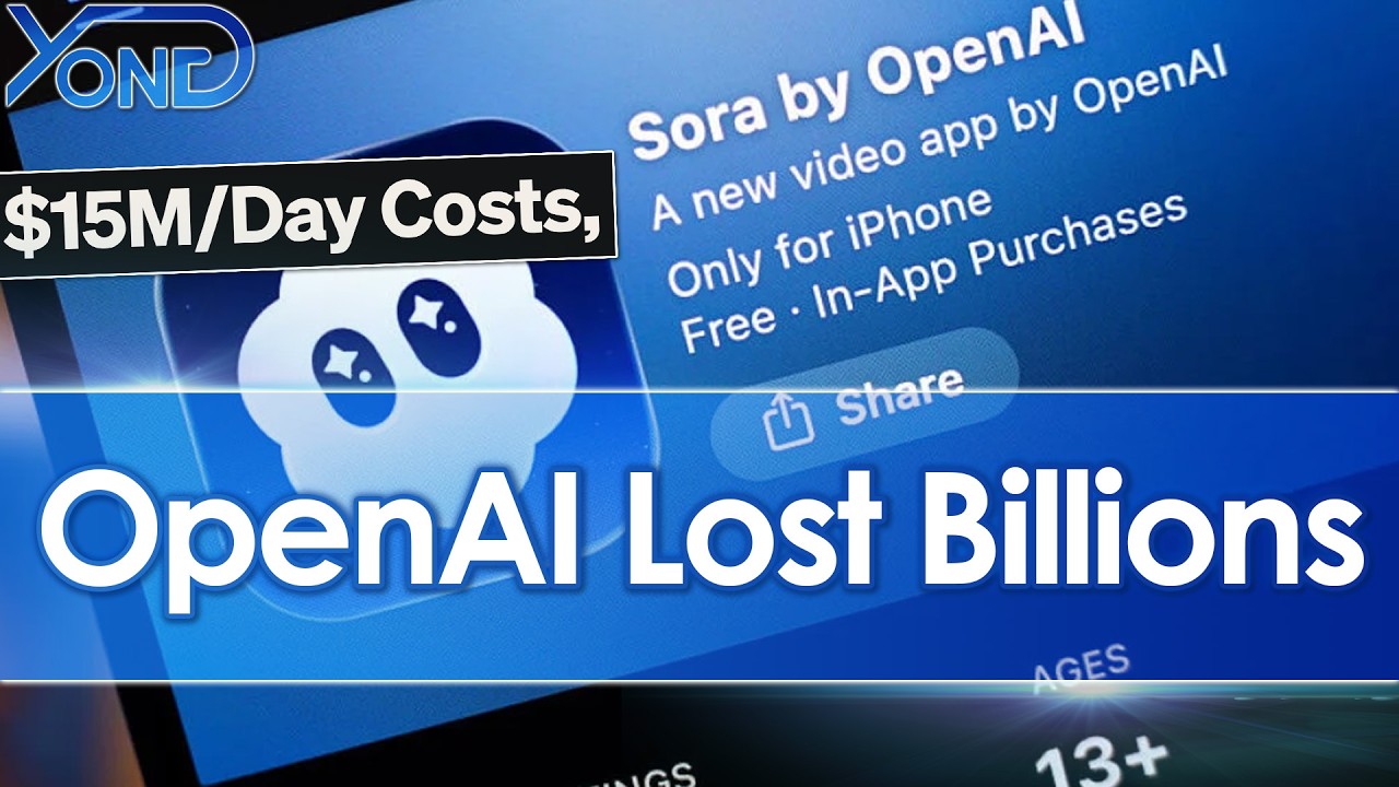 OpenAI’s Sora Only Made $2.1 Million After Burning Billions…