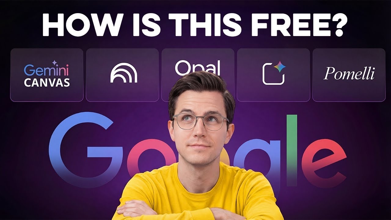 I Tried Google’s 7 FREE AI Tools (Destroys All Paid Alternatives)