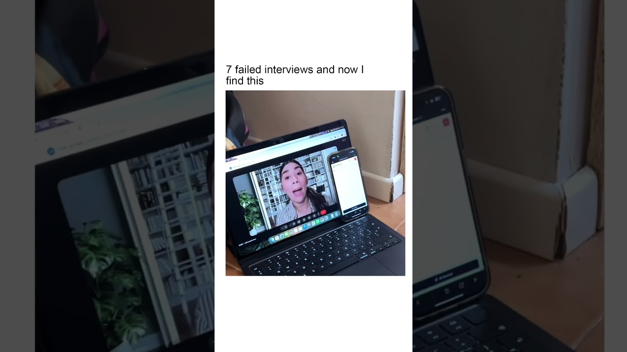 new interview hack dropped 😆 #interview #ai  #jobs #career #shortsviral