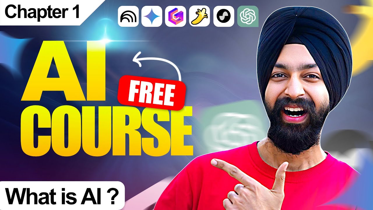 Free AI COURSE for Beginners – Class 1 – What is AI? How AI Works? #course #ai