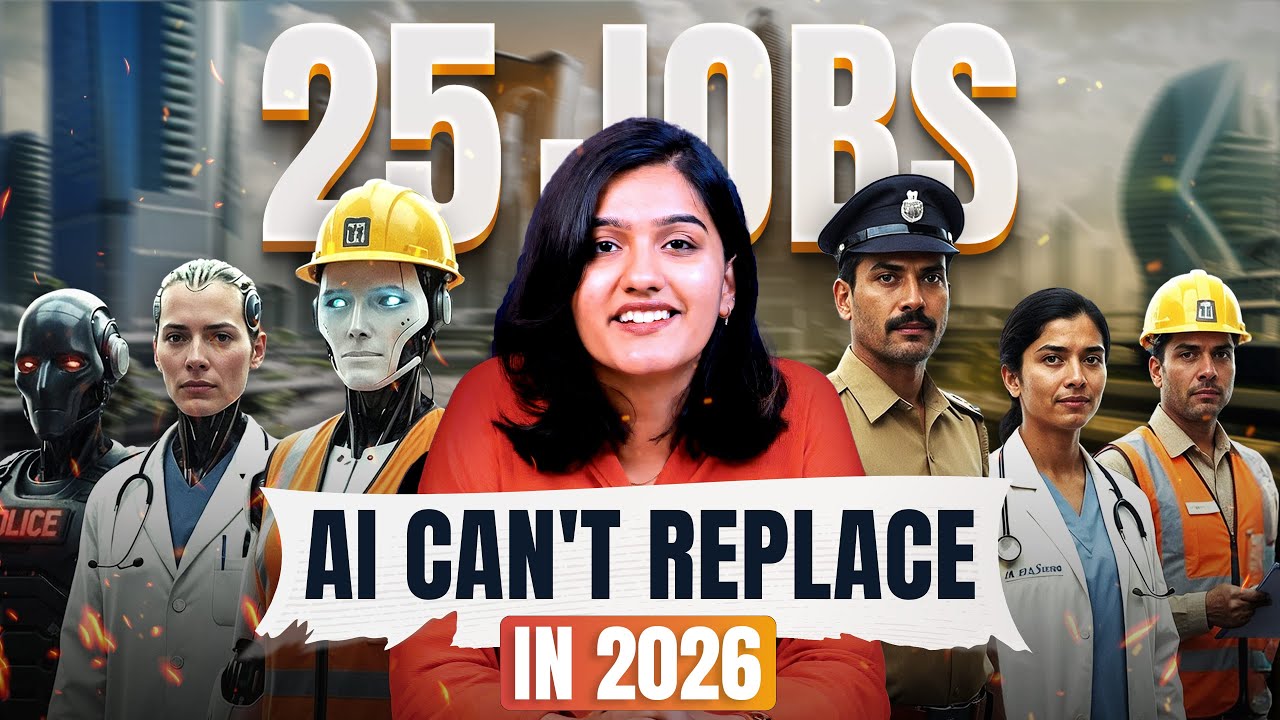 🔥 25 Jobs AI Will NEVER Take | Future of Jobs with AI (2026) | Intellipaat