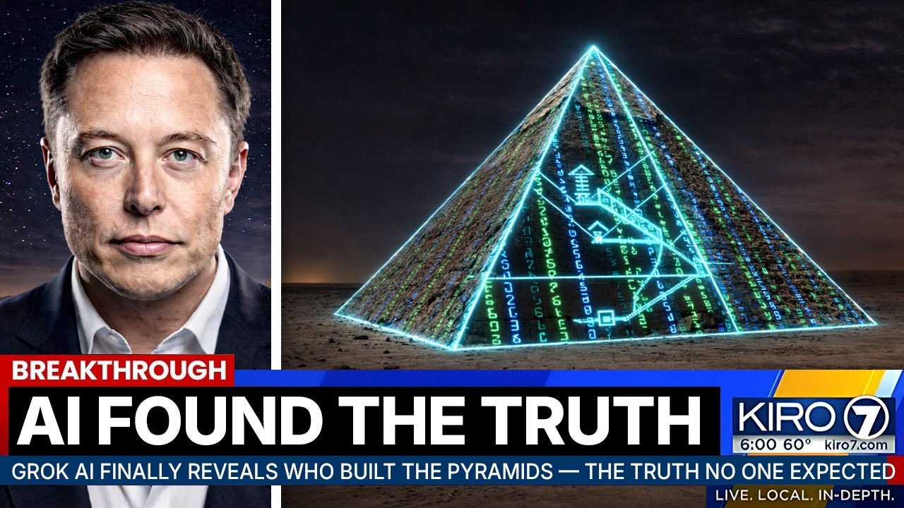 Grok AI Finally Reveals Who Built the Pyramids — The Truth No One Expected