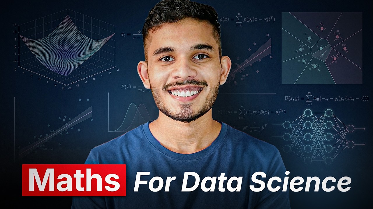 Complete Maths for Machine Learning &  Data Science – FREE Full Course (2026)