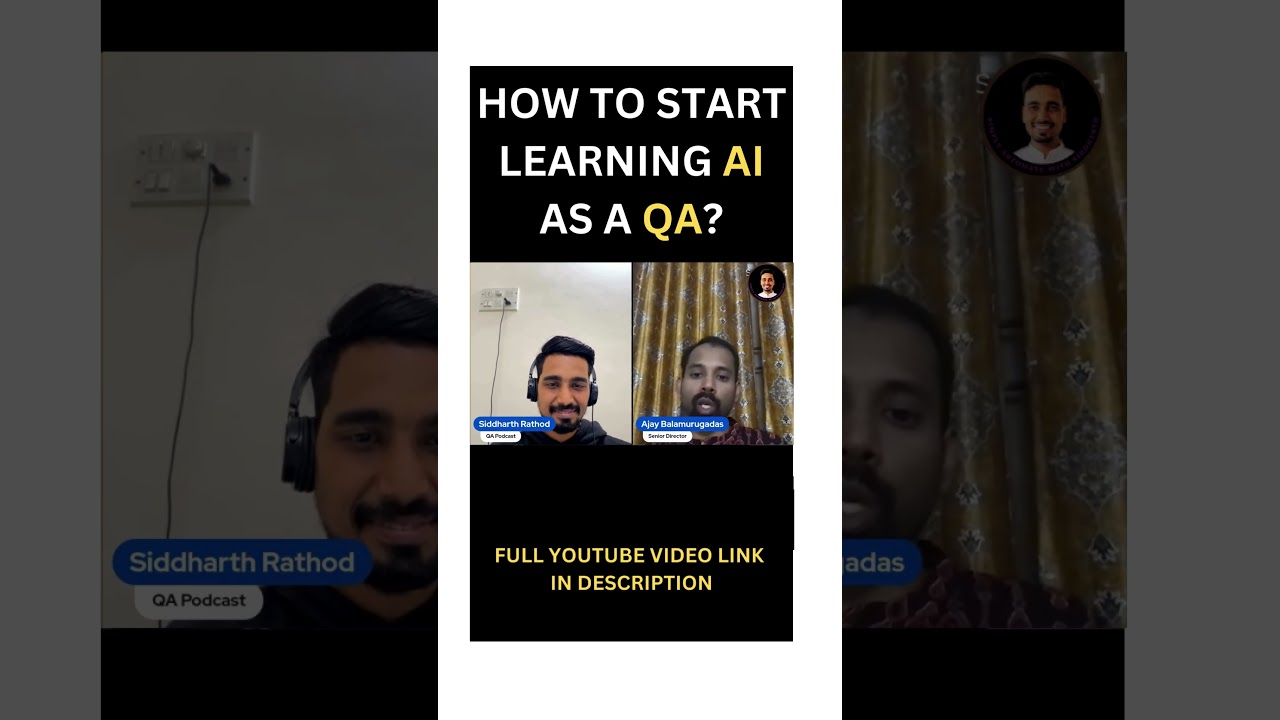 How to start learning AI | What to learn in AI | AI for QA | Software Testing Podcast
