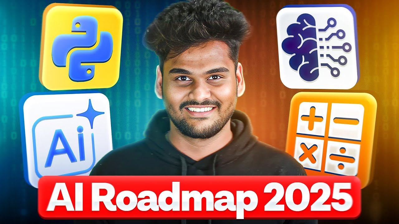 AI Roadmap 2025: How to Start Your AI Career | Complete Guide for Beginners & Professionals