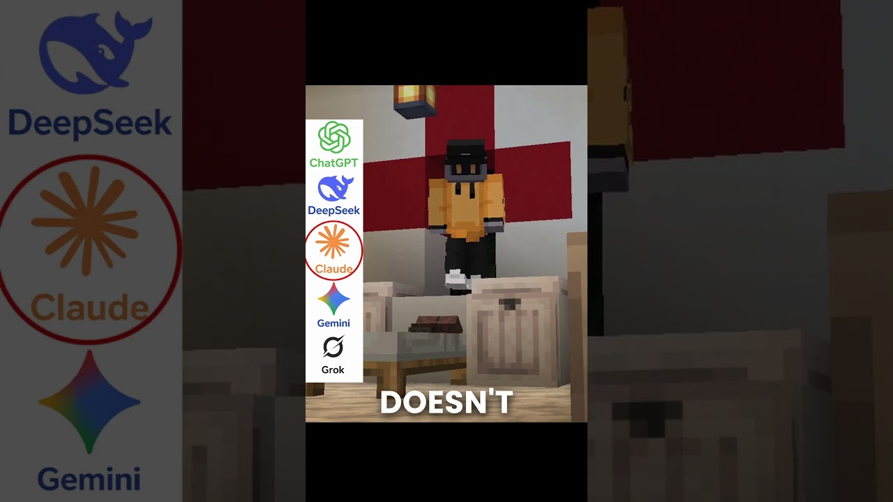 Grok is just him 🔥😭 #shorts #grok #aura #minecraft #ai #viral