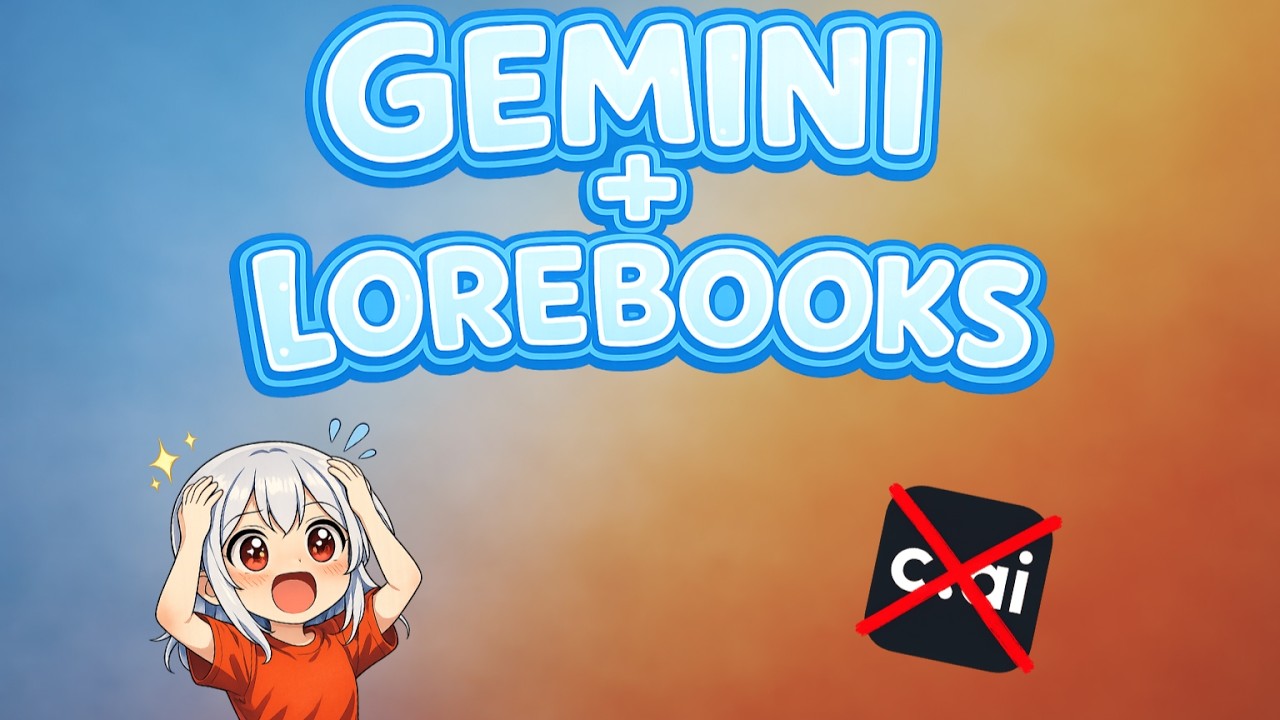 Free Gemini is Here & Lorebooks! 1M Context Window | Character.AI Alternative