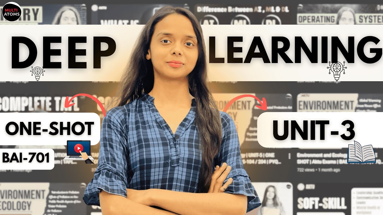 Deep Learning | Unit-3 | One Shot | BAI-701 | PYQ Solutions | Aktu Exams | 4th Year