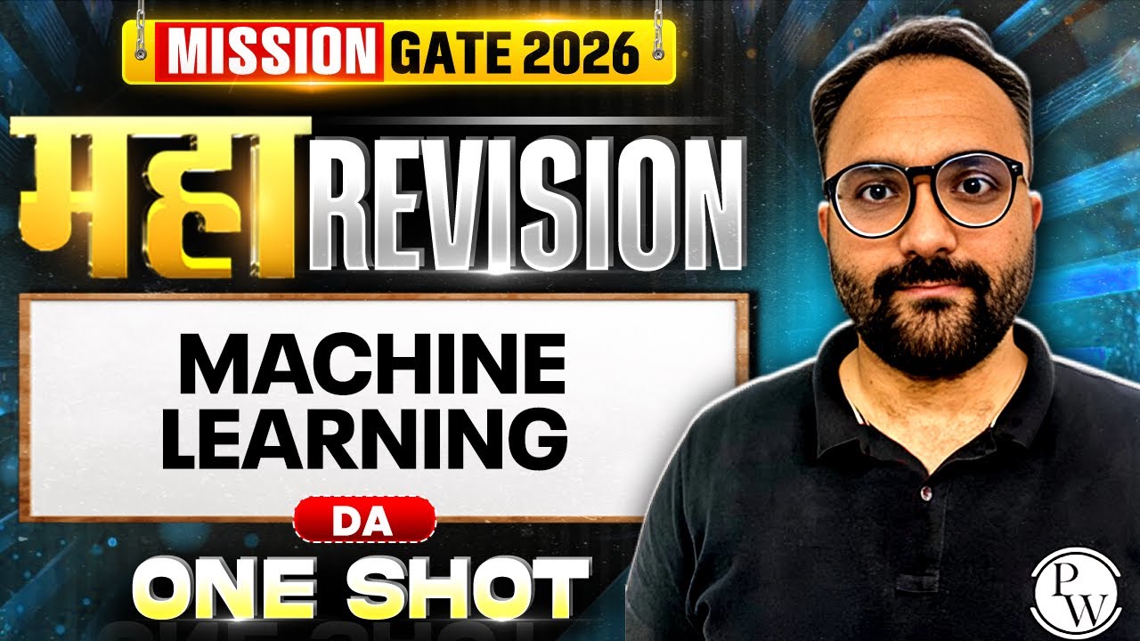 Machine Learning One Shot | Maha Revision | DA | Target GATE 2026