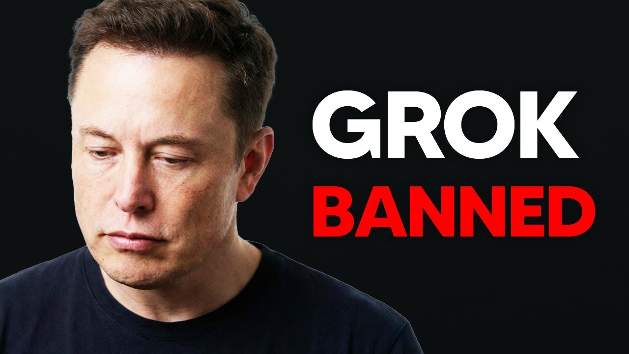 Elon Musks Grok Is Probably Going To Be Banned…