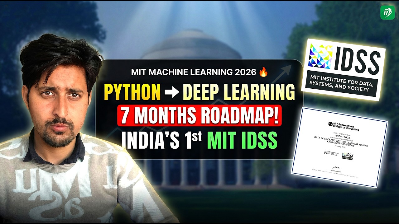 MIT Machine Learning Course 2026 🔥 | Python Se Deep Learning Tak | MIT IDSS Program is topic par