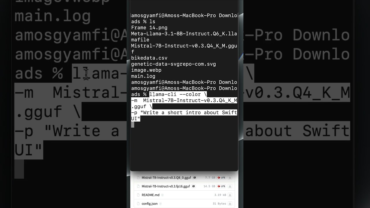 How To Run LLMs (GGUF) Locally With LLaMa.cpp #llm #ai #ml #aimodel #llama.cpp