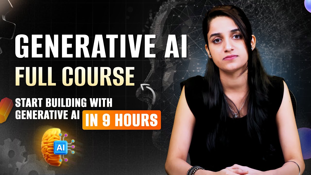 Generative AI Full Course FREE | Gen AI Tutorial For Beginners | Intellipaat