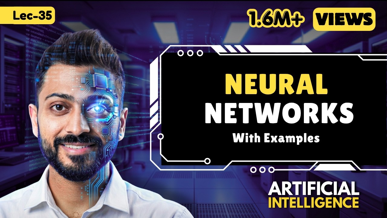 Lec-35: Introduction to Neural Networks with Example in HINDI | Artificial Intelligence