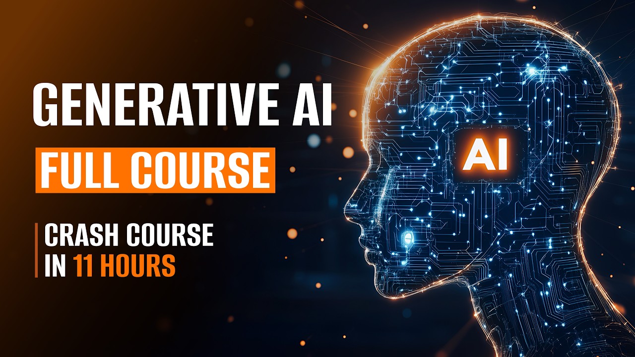 Learn Generative AI Full Course Free 2026 | Intellipaat