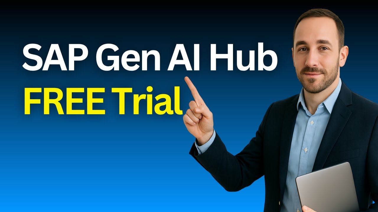 🚀 SAP Generative AI Hub Tutorial | FREE Trial Setup + Hands-On Demo (AI Models, Grounding & SDK)