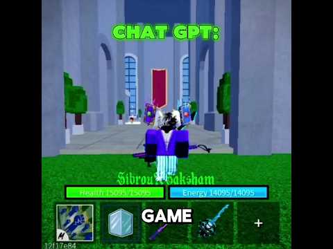 “ChatGPT vs Grok in Blox Fruits 💀”