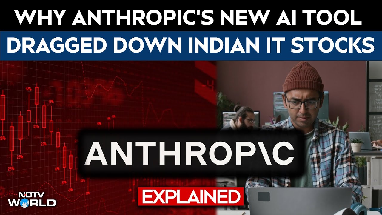Anthropic AI | Why Anthropic’s New AI Tool Dragged Down Indian IT Stocks