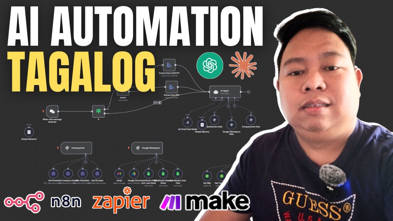 AI Automation TAGALOG for Beginners (Step-by-Step)