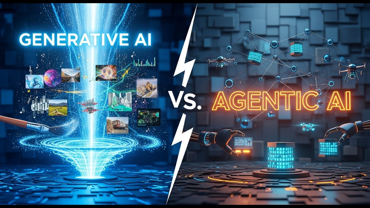 Generative AI Vs. Agentic AI: The Key Differences Everyone Needs To Know